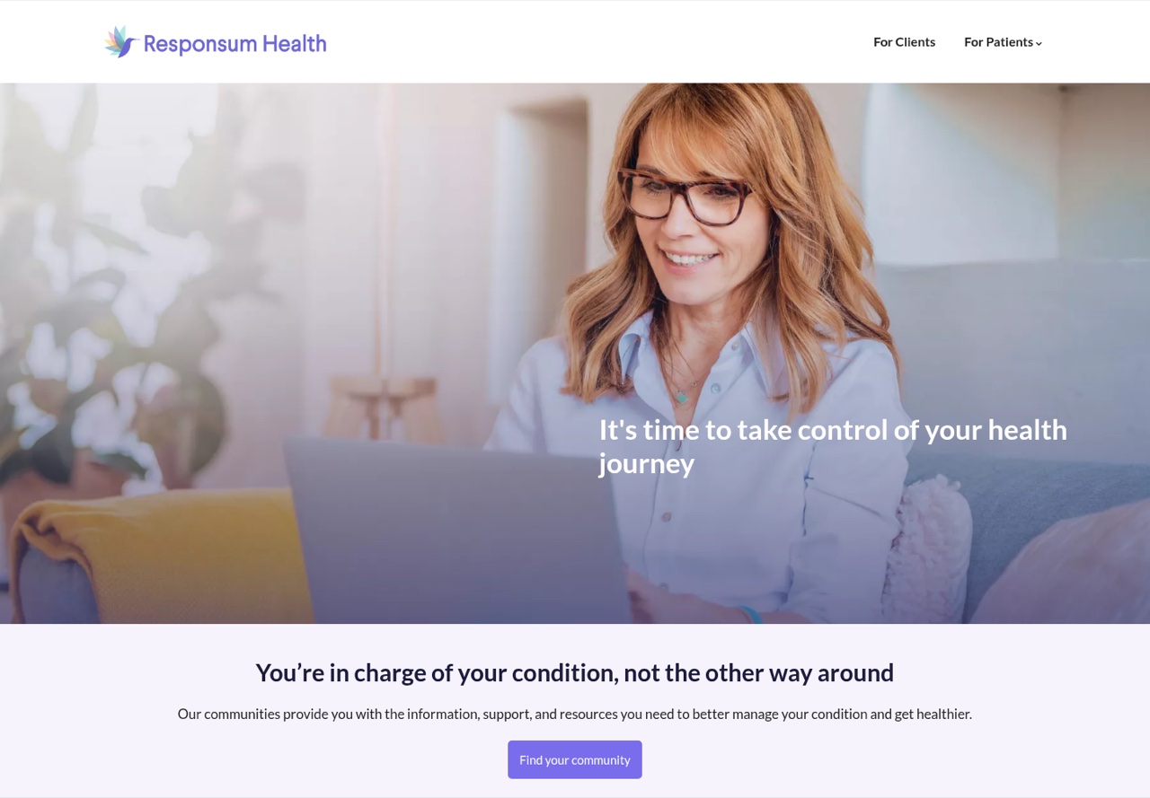 Responsum Health — website preview